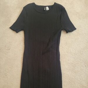 Divided Girl's Black Short Sleeve Dress Size Medium